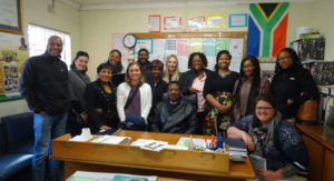 group of people in a classroom