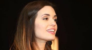 Torrey DeVitto speaking