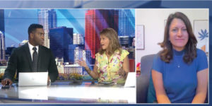 Photo of Michelle Cutler, Psy.D. on Fox 32 Chicago.