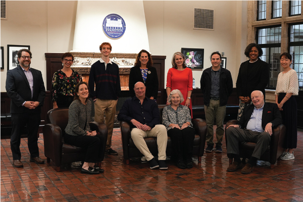 Photo of the Cohen family, Tracy Levine, the speakers, and others at the 2022 NRCI conference, It’s Tough Enough: Adolescent Mental Health in Our Changing World.