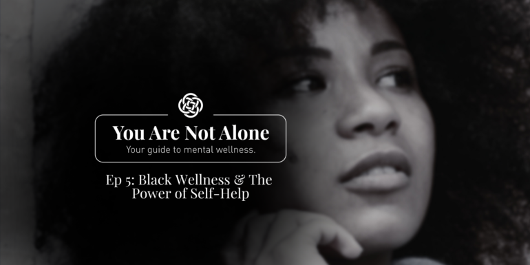 Header image 'You Are Not Alone' Podcast