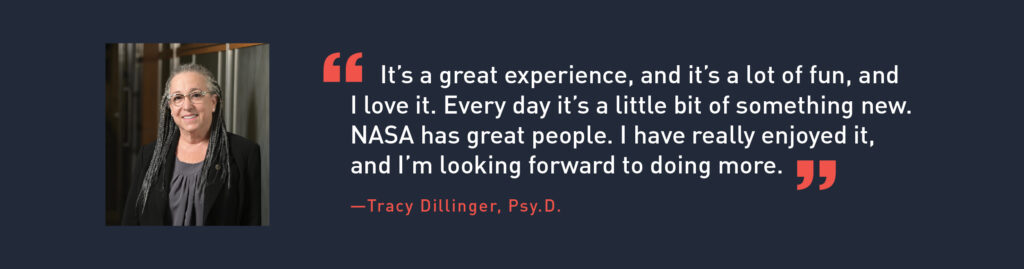 Tracy Dillinger quote it's a great experience, and a lot of fun, and i love it
