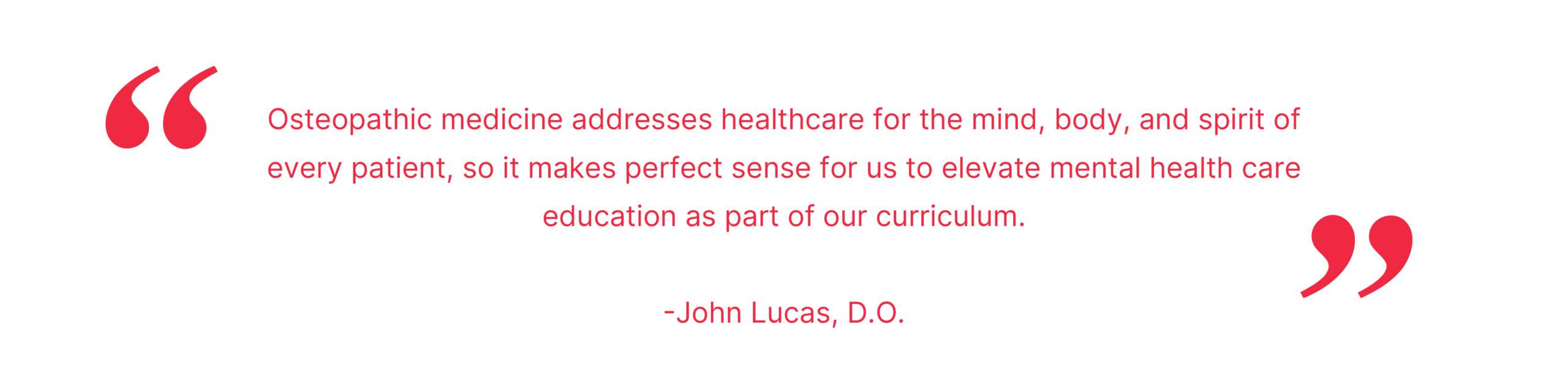 Text of a quotation from Dr. John Lucas of IllinoisCOM