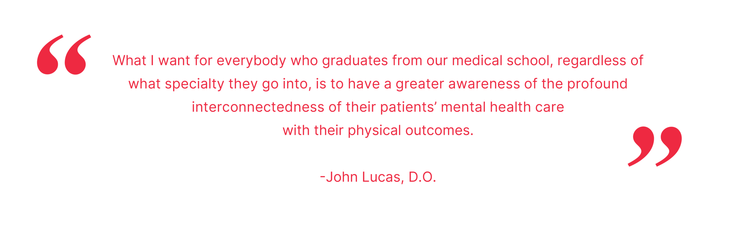 Text of a quotation from Dr. John Lucas of IllinoisCOM