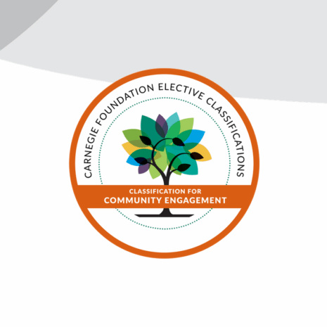 The Carnegie Foundation Elective Classifications seal is displayed on a banner with The Chicago School branding.