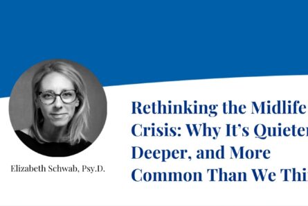 Banner with photo of Elizabeth Schwab, Psy.D.