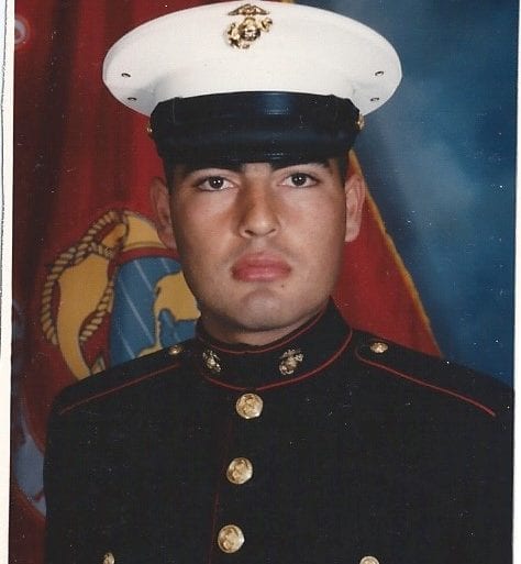 man in military dress