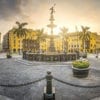 fountain in lima peru