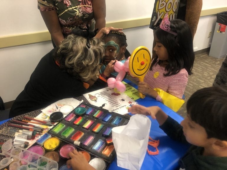 face painting