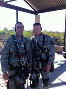 Anthony Edgecomb and other military personnel