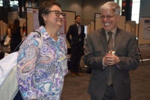 Dr. Quiñonez with Dr. James Iaccino at APA Conference.